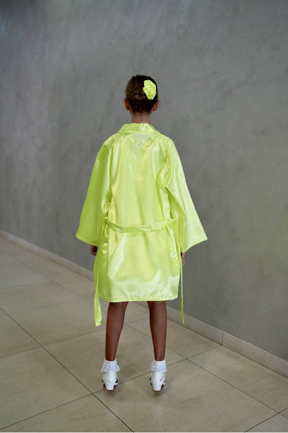 Гардероб GR1002# для дівчинки, лимоний, біфлекс, атлас