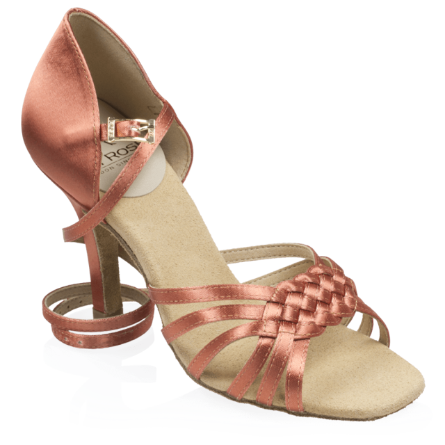 Обувь женская латина 869-Х женская, dark tan