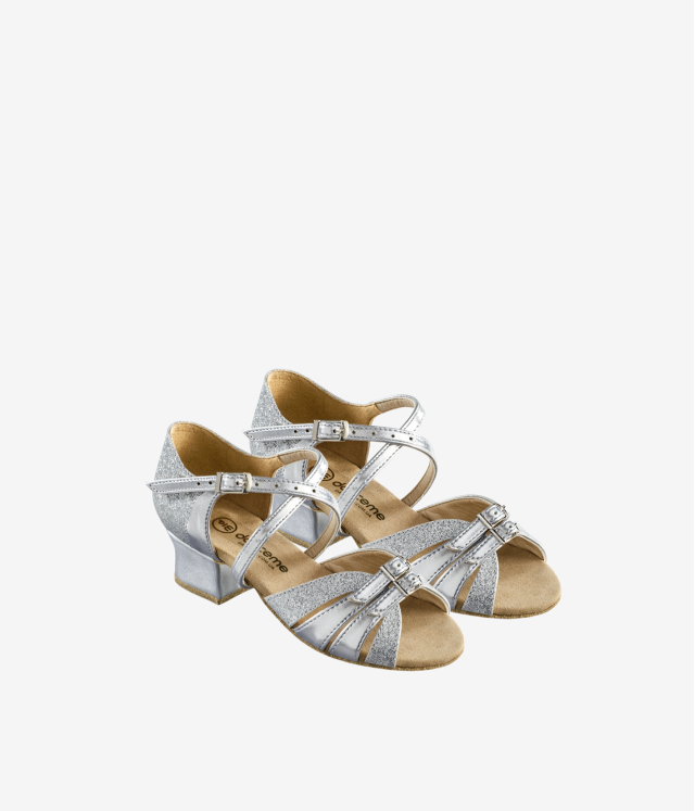 Обувь блок каблук 2002 Dance.me, Украина, серебро