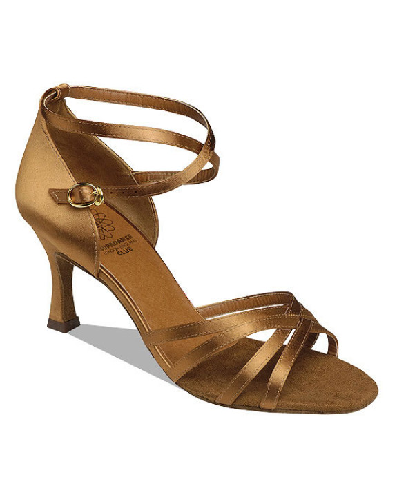 Взуття жіноча латина 7844 Dark Tan