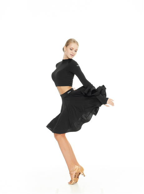 Спідниця UL402-14# жіноча, чорний, масло