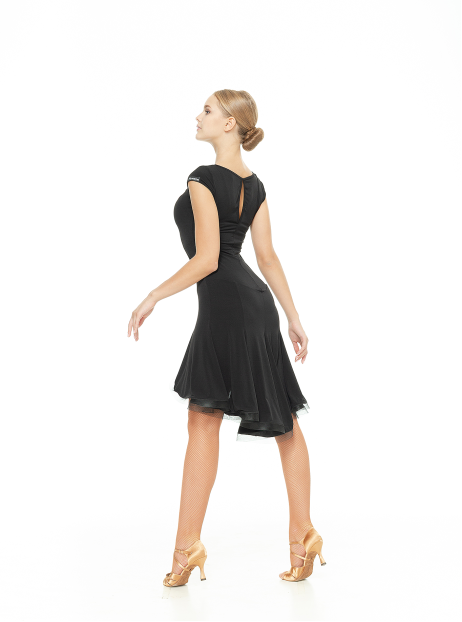 Платье PL204KR# женская, черный, масло