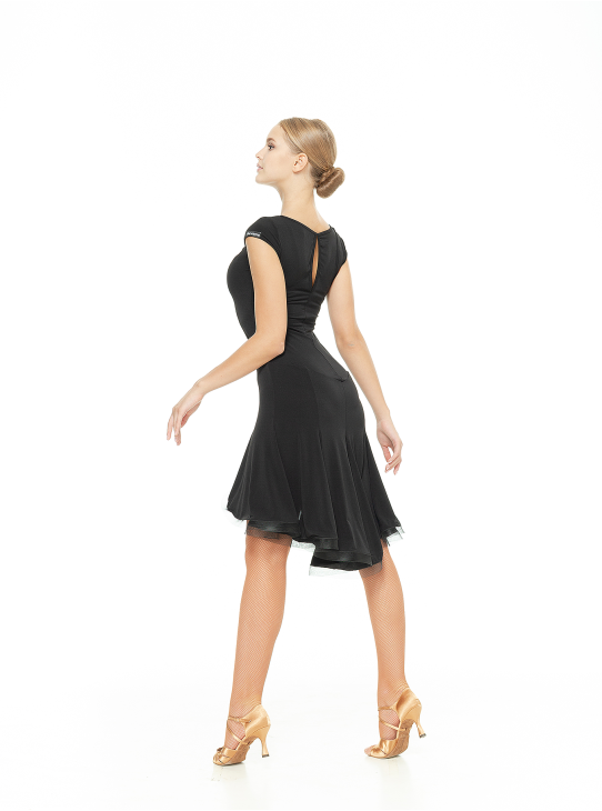 Dress PL204KR# female, Black, crepe