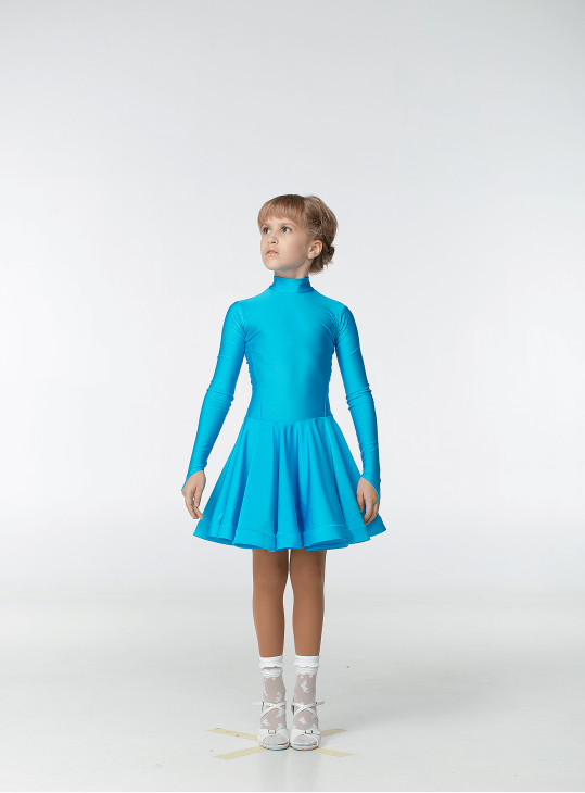 Бейсік BS67DR# для дівчинки, лазуровий, біфлекс