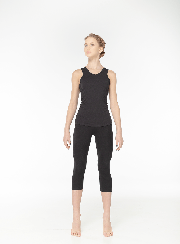 Майка M308 чоловіча, чорний, бавовна