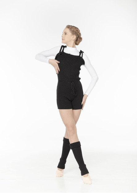 Полукомбинезон RPK1 черный, шерсть/акрил