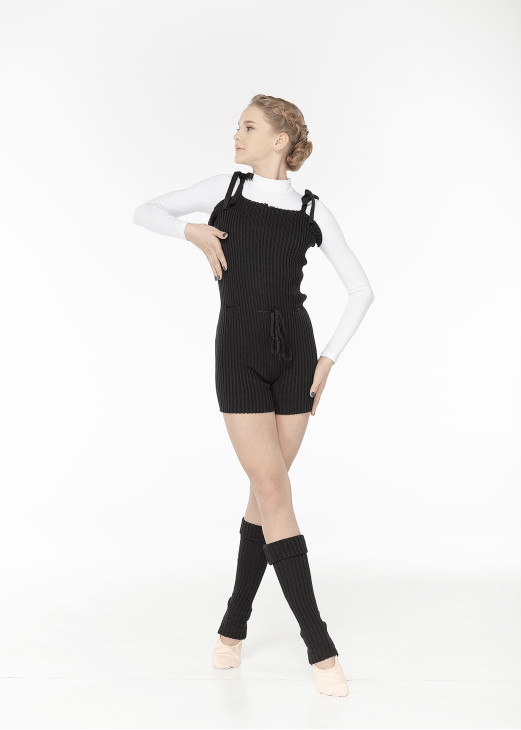 Напівкомбінезон RPK1 чорний, вовна/акрил