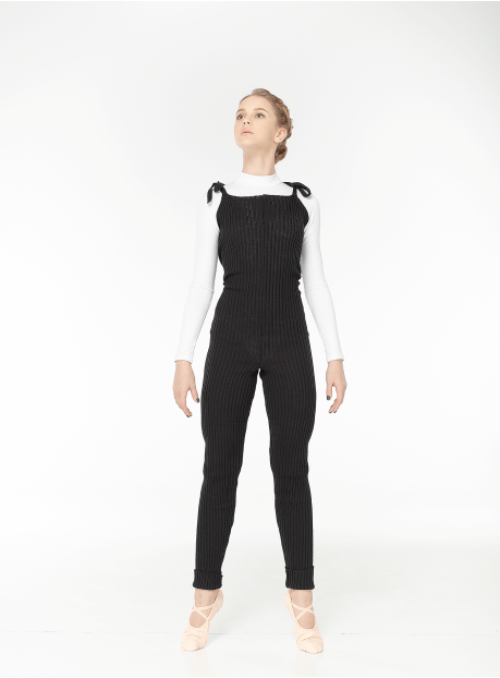 Комбінезон RK1 чорний, вовна/акрил, 2*2