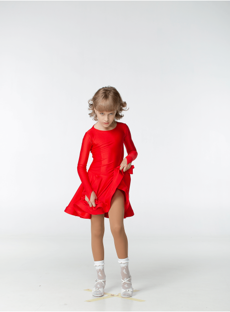 Бейсик BS420DR# для девочки, красный, бифлекс