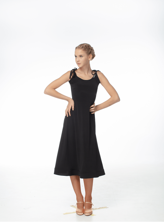 Сукня PS704# жіноча, чорний, масло