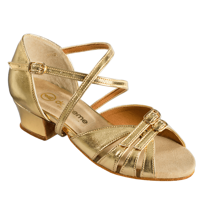 Girls dance shoes  2001 for a girl, Gold