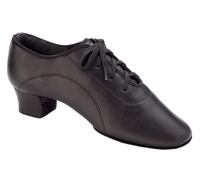 Взуття латина 5207 для хлопчика, чорний, шкіра