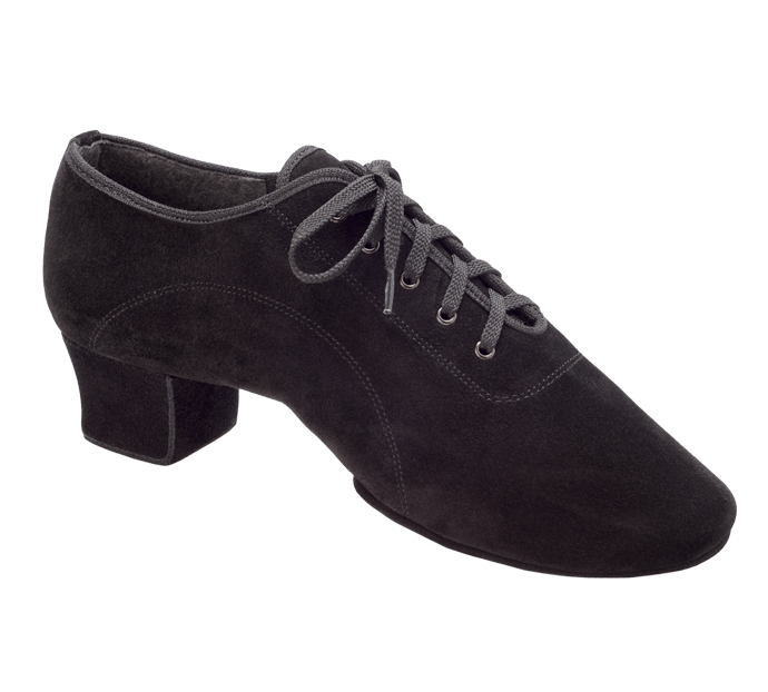 Обувь мужская латина 5207, черный, нубук