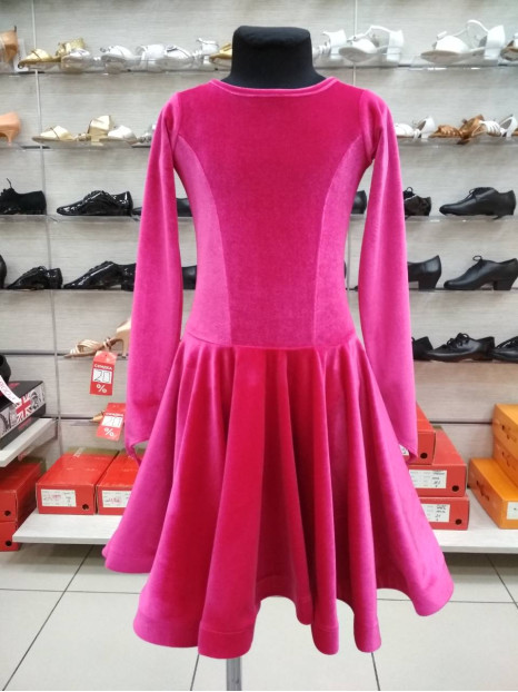 Бейсик BS420DR-13# для девочки, малиновый, бархат