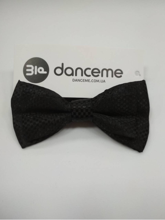 Bow tie Academic Black, satin