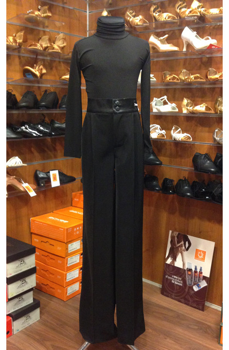 Штани BRM370 чоловіча, чорний, костюмна тканина