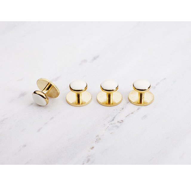 Пуговицы DST.GOL/WH золото з белым перламутром