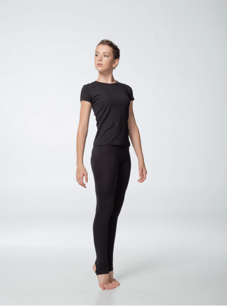 Unisex T-shirt F74KR black, cotton