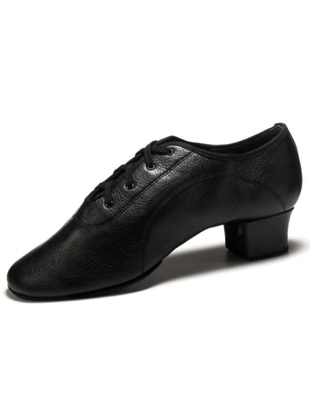 Latina shoes 5207 for boy, black, leather