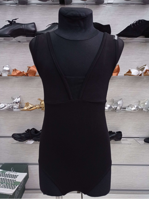 Купальник K720 для дівчинки, чорний, масло, сітка