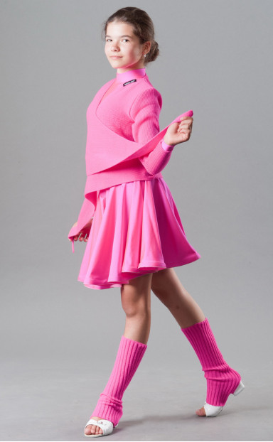 Wrap top RKF1 Fuchsia, acryl