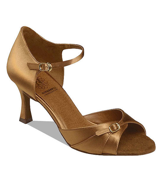 Взуття жіноча латина 7843 Dark Tan