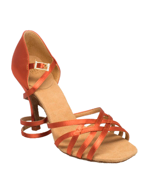 Обувь женская латина 860-X женская, dark tan