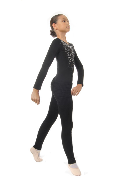 Лосини RL1 чорний, вовна/акрил