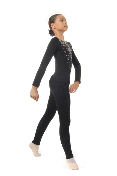 Лосини RL1 чорний, вовна/акрил