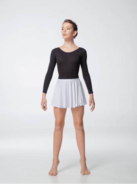 Dance Me Women's tunic skirt "Sun" UH54, oil, white