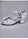 Обувь блок каблук 2028 Dance.me, Украина, белый/лак