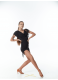  Женское платье-туника Dance Me ТН227 черного цвета