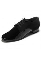 DANCEME SALE Обувь мужская для стандарта 5102, черный лак и нубук.
