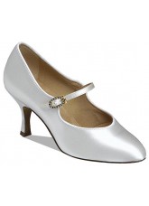 Supadance Обувь женская для стандарта 1012, White Satin