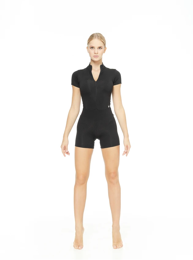 Dance Me Полукомбенизон PK804KR женский, хлопок, чорный