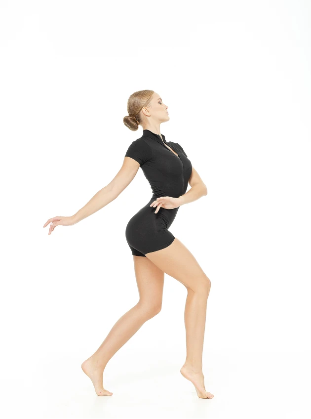 Dance Me Полукомбенизон PK804KR женский, хлопок, чорный