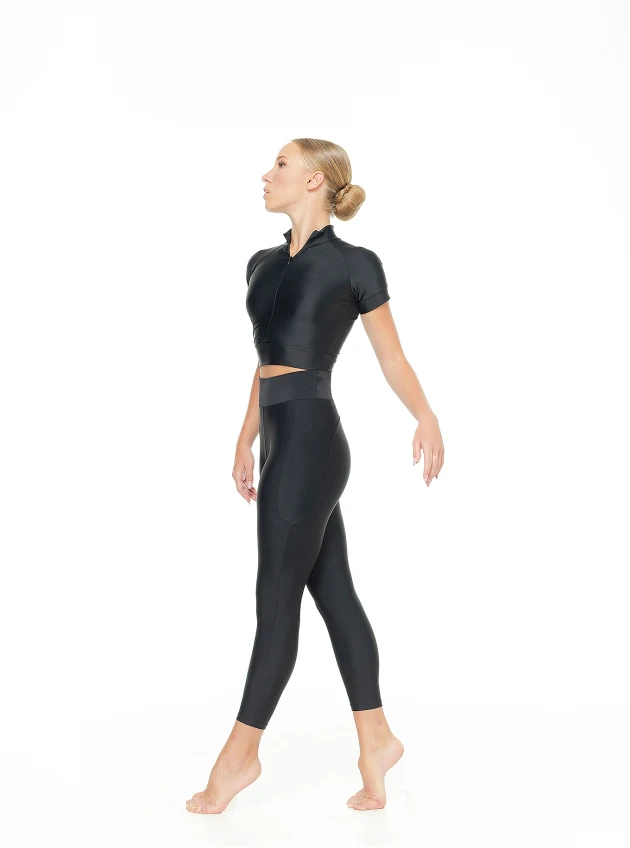 Лосини L811 жіноча, чорний, біфлекс матовий америка