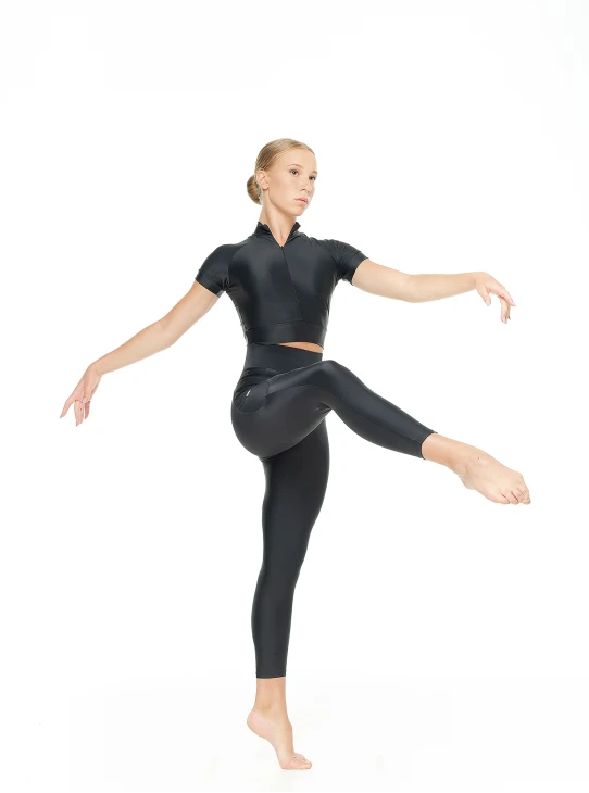 Лосини L811 жіноча, чорний, біфлекс матовий америка