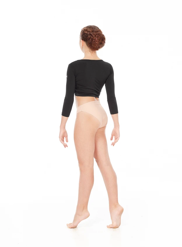 Dance Me Трусы TR649 детские, бифлекс матовый, телесные