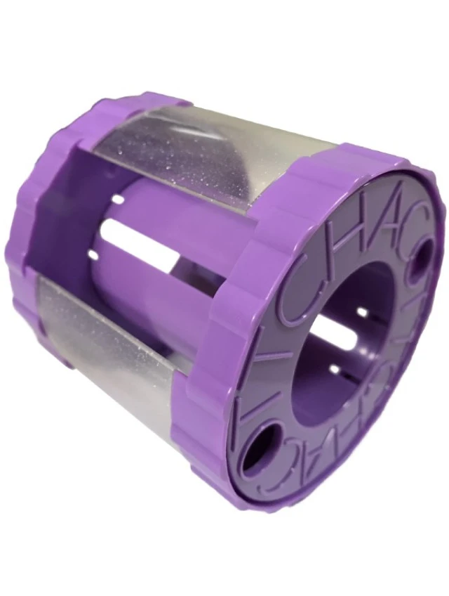 Chacott violet ribbon reel.