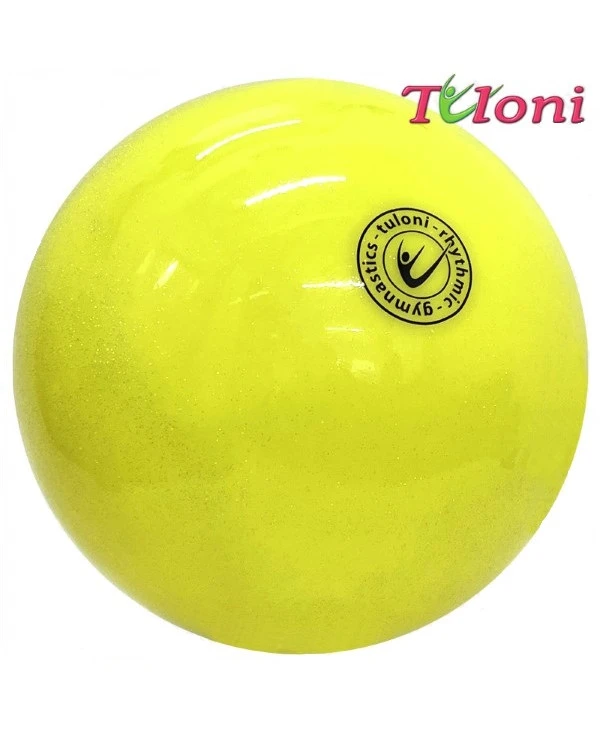М'яч ITALIA Glitter 19 fluo yellow