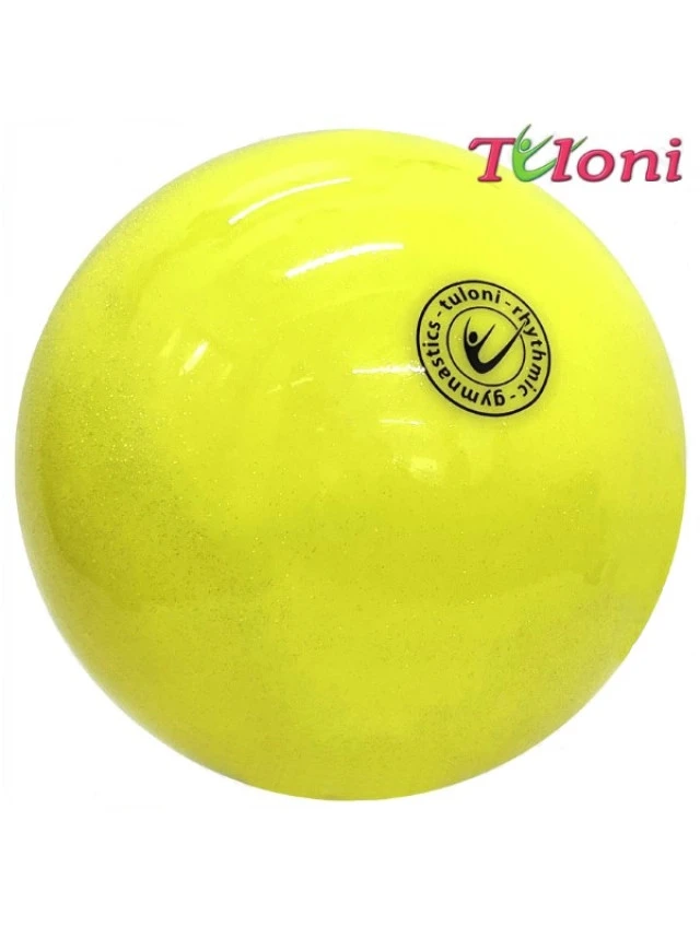 Мяч ITALIA Glitter 19 fluo yellow