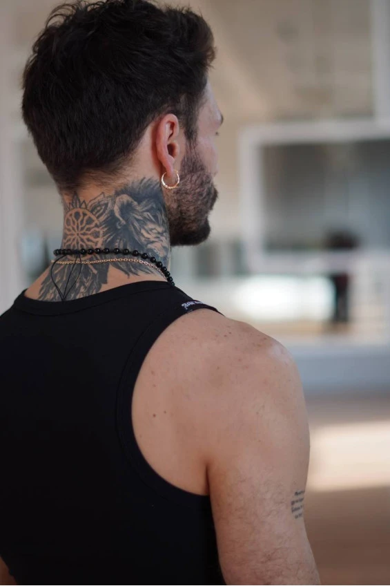 Майка M308 чоловіча, чорний, масло