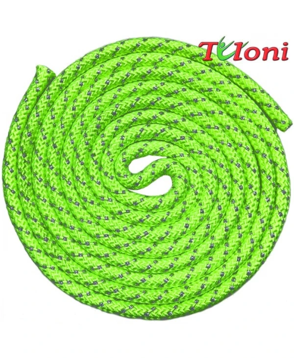 Скакалка Metal-Lurex Лаймово-зелена