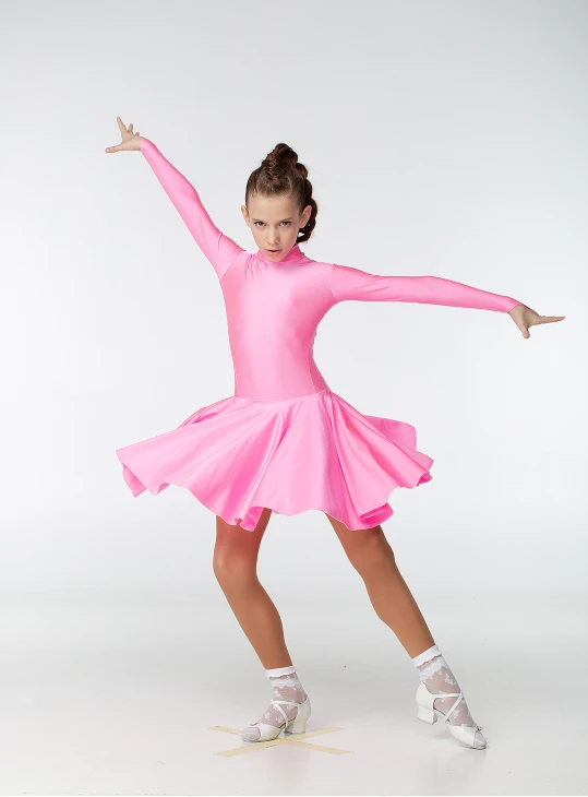 Бейсік BS67DR для дівчинки, світло-рожевий, біфлекс