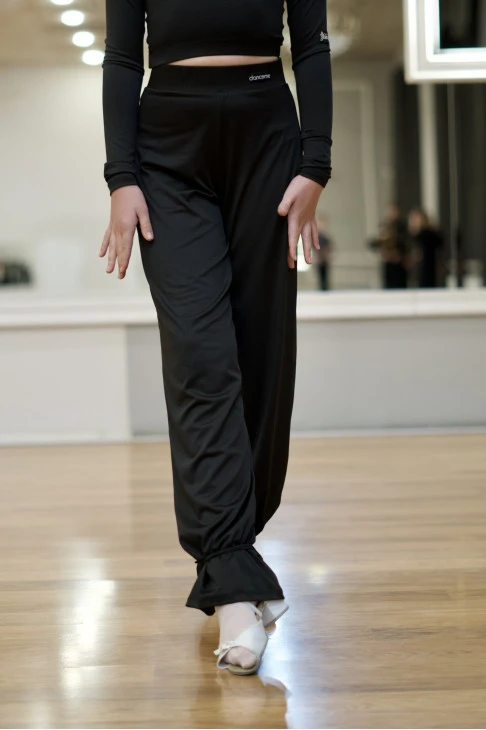Dance.me, Украина Брюки BRS911 для девочки, черный, масло