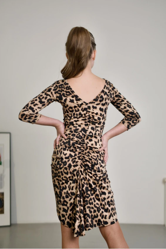 Топ TP470DR для дівчинки, леопард, масло