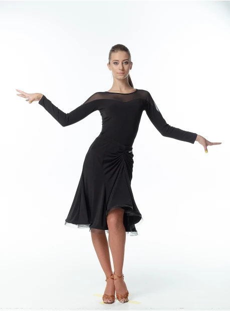 Спідниця UL185-14# жіноча, чорний, масло