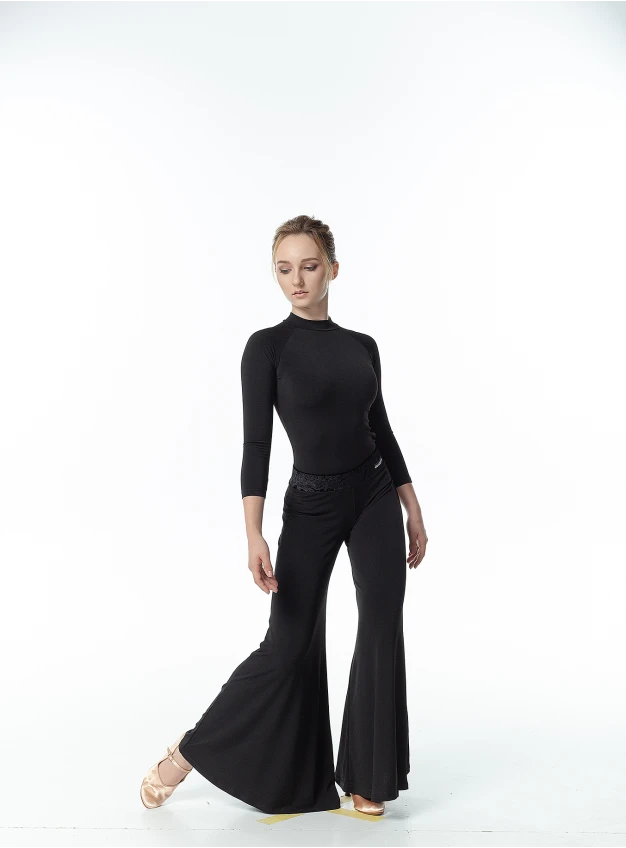 Брюки BRS232 жіночі, чорний, масло