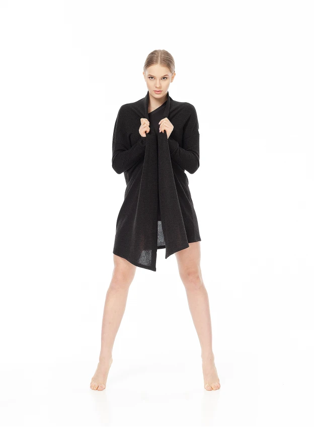 Dance Me Кардиган C773 женский, ангора, черный